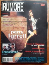 Rumore 1992 n°9 Screaming Trees Lollapalooza Huggy Bear Therapy Consolidated Tel
