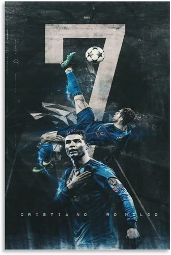 Quadro cristiano ronaldo cr7 - quadro,
