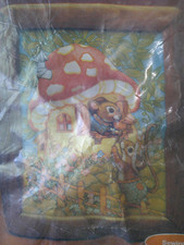 Kit cucito quadro puff funghi