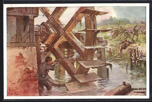 Cartolina artista croce - d'artista,