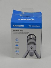 Samson Meteor Mic Desktop USB microfono a condensatore argento microfono microfono