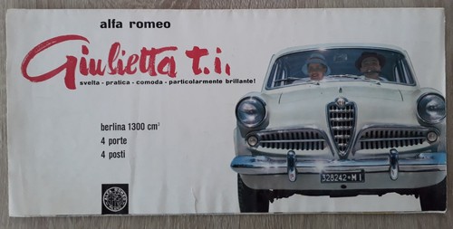 Alfa romeo giulietta i - romeo, t.i