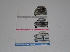 ALFA ROMEO 2600 BERLINA SPRINT