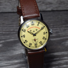 Orologio Pobeda Yuri Gagarin orologio da polso Sturmanskie vintage meccanico sovietico URSS