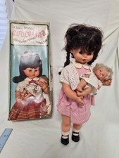 Bambola COCCOLINA con Baby  Zanini e Zambelli scatola originale (rotta)