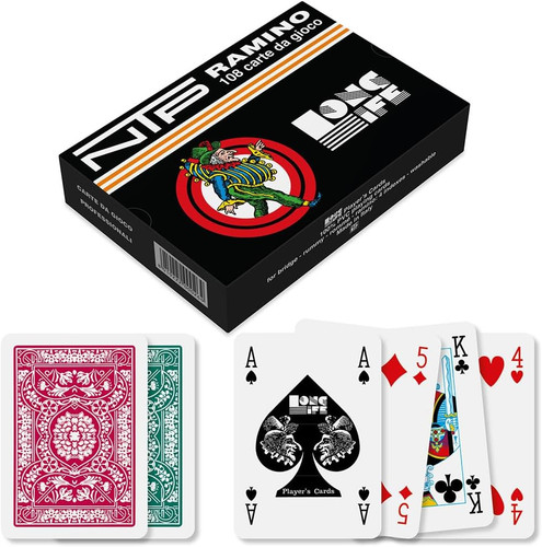 Carte gioco ramino ntp - carte,