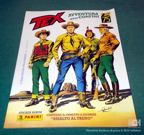 Album figurine tex vuoto - tex,