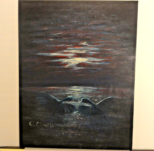 Miniatura quadro surrealista - miniatura,