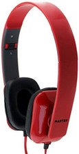 Cuffie MASTER DJ01 Con Cavo Jack da 3,5 mm Iphone Android Ipad Mp3 On Ear Blu
