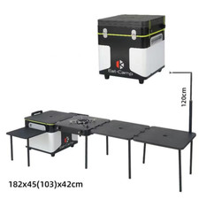 Tavolo da campeggio esterno campeggio cucina box da campeggio cucina da campeggio fornello a gas cucina tavolo