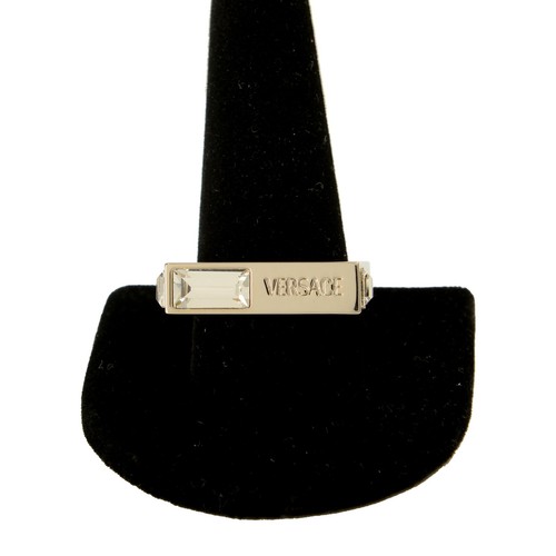 Anello versace colore argento - anello,