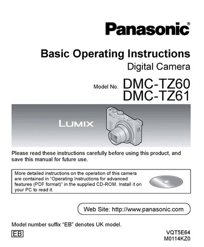 Panasonic lumix dmc - dmc, tz60