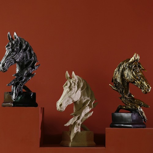 Centrotavola testa cavallo - testa, di