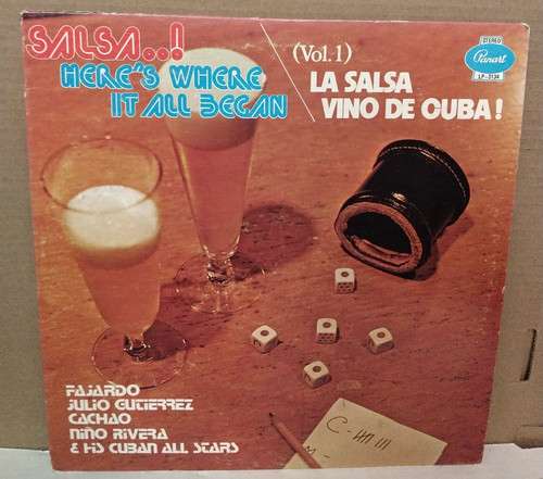 Salsa vino cuba - vino, de
