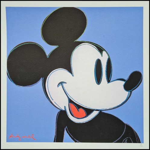 Andy warhol topolino - warhol, *