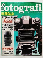 TUTTI FOTOGRAFI 2 FEBBRAIO 1990 STORIA DI LEICA - FOTO SIENA - PRAKTICA BX-20