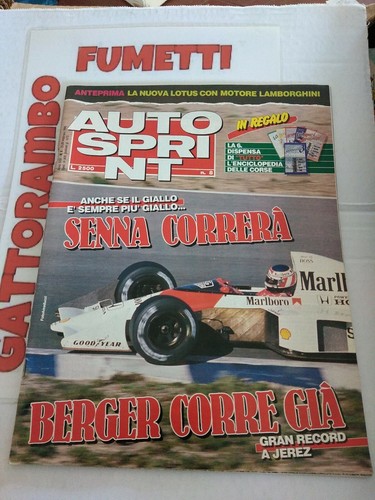 Autosprint senna correrà - n.8,