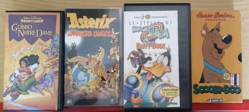 Lotto vhs cartoni animati - lotto,