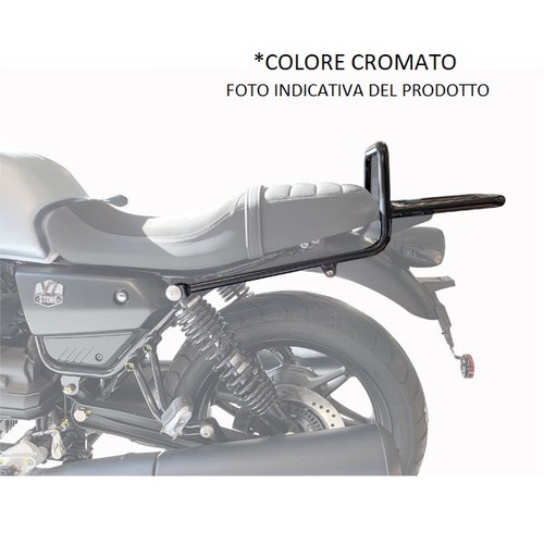 Portapacchi acciaio cromato
