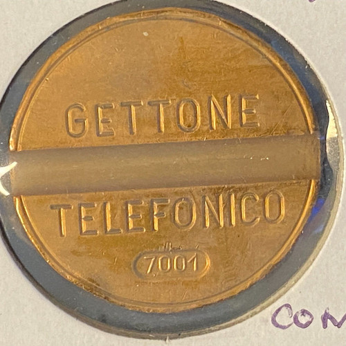 Gettone telefono pubblico - gettone,