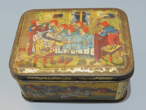 Boite ancienne tole - -boite,