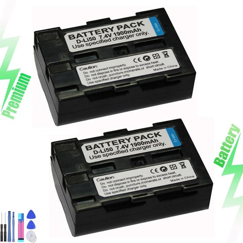 Batteria per pentax li50 - 2x,