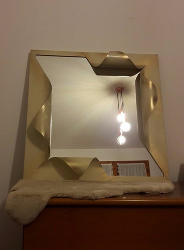 Cornice specchio ferro battuto - specchio,