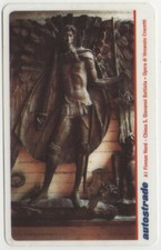 VIACARD SERIE ARTE GOLDEN 324 NUMERO GROSSO CHIESA CROCETTI DA 50.000 LIRE PUB