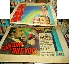 CANZONI A DUE VOCI manifesto