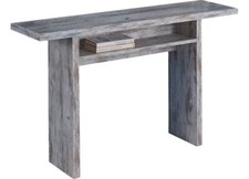 Consolle allungabile Tavolo legno riciclato 120x35/70x75h cm Terraneo EL530VI