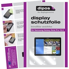 2x dipos Pellicola per Samsung Galaxy Note Pro 12.2 Prottetiva Transparente