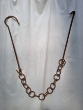 ANTICA CATENA DA CAMINO IN