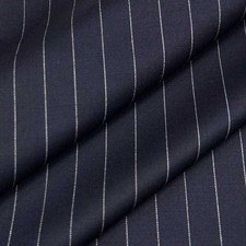 Tessuto Tasmania Blu Gessato