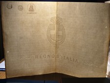 CARTA BOLLATA LIRE 2 CON FILIGRANA REGNO ITALIA 1921 TORINO TIMBRO DA DECIFRARE