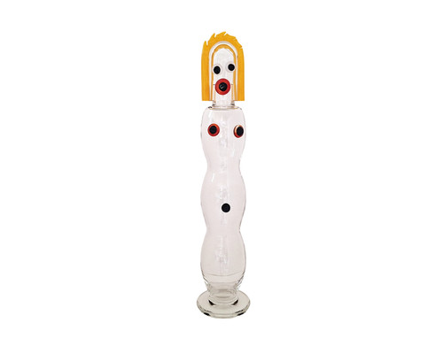 Carafe vintage verre femme - en,