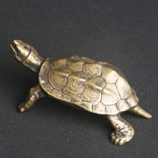 Brass Vintage Turtle Figurine