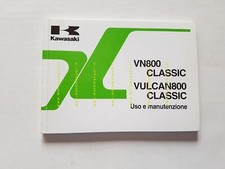 Kawasaki VN 800 CLASSIC - VULCAN 800 CLASSIC 1999 manuale uso originale italiano