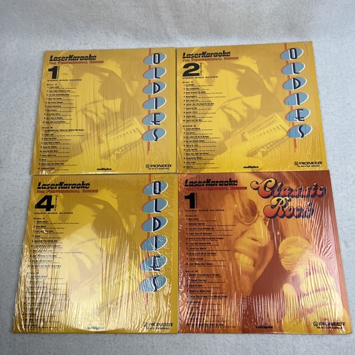 Laser disc karaoke - lot, 4