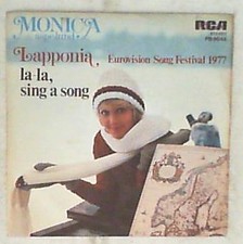 48101 45 giri - 7' - Monica Aspelund - Lapponia / La-La Sing A Song