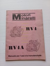 Minarelli motori RV4 - RV4A 1985 manuale officina originale italiano
