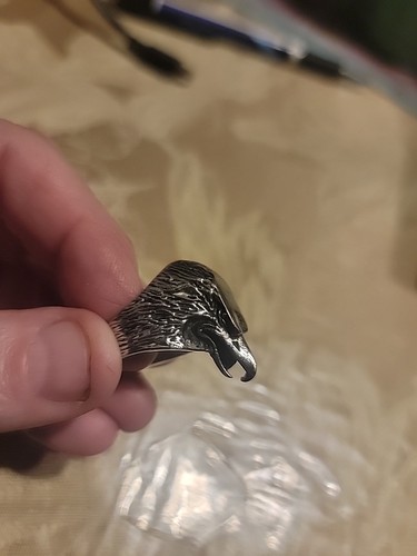 Anello protezione testa aquila - testa,