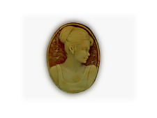 Cammeo in Conchiglia di Torre del Greco Cameo Grande da Donna a Vintage e Shell