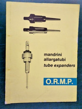 O.R.M.P. Mandrini Allargatubi/ Tube expanders - 1988 Italiano Inglese