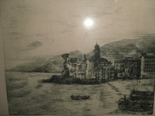 STAMPA ACQUAFORTE CAMOGLI