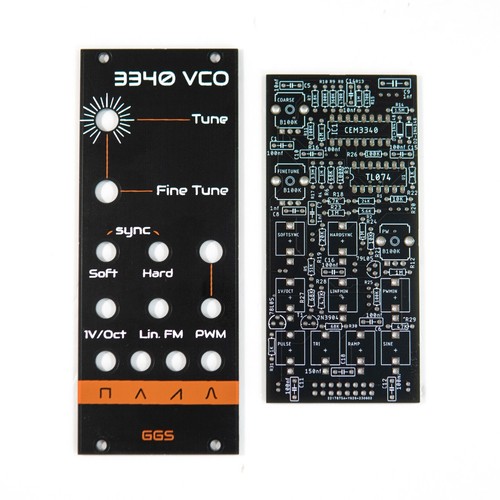 3340 vco eurorack - /, +