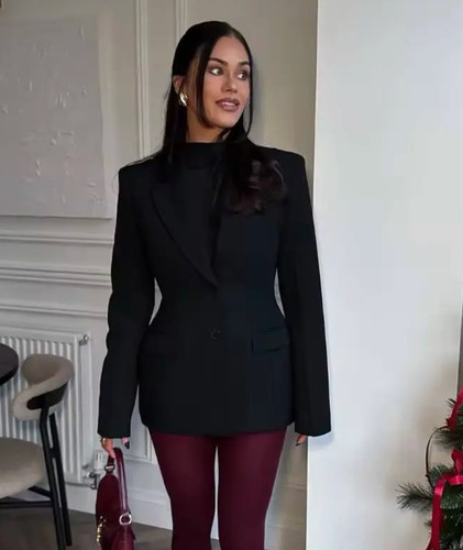 Zara giacca blazer donna nuova - blazer,