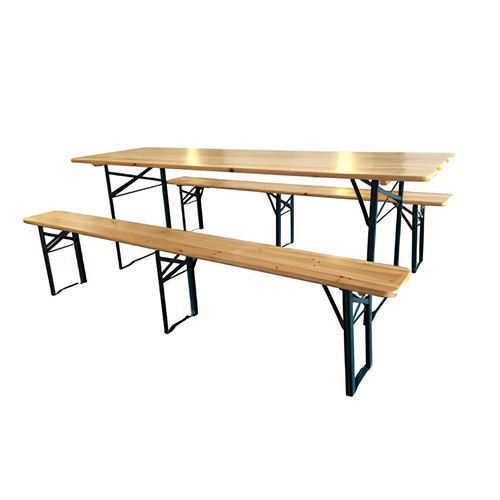 Set tavolo panche - +, birreria