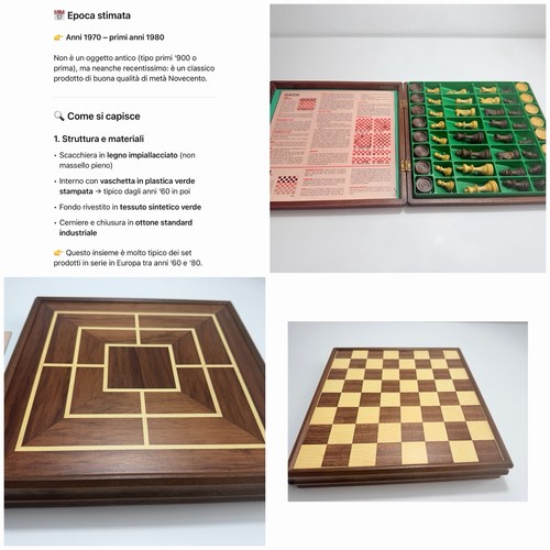 Scacchiera nuova legno - nuova,