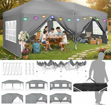 Gazebo pieghevole pop up 3x6 m