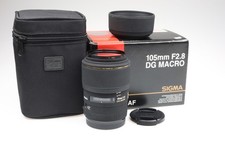 Sigma 105mm f2.8 DG obiettivo